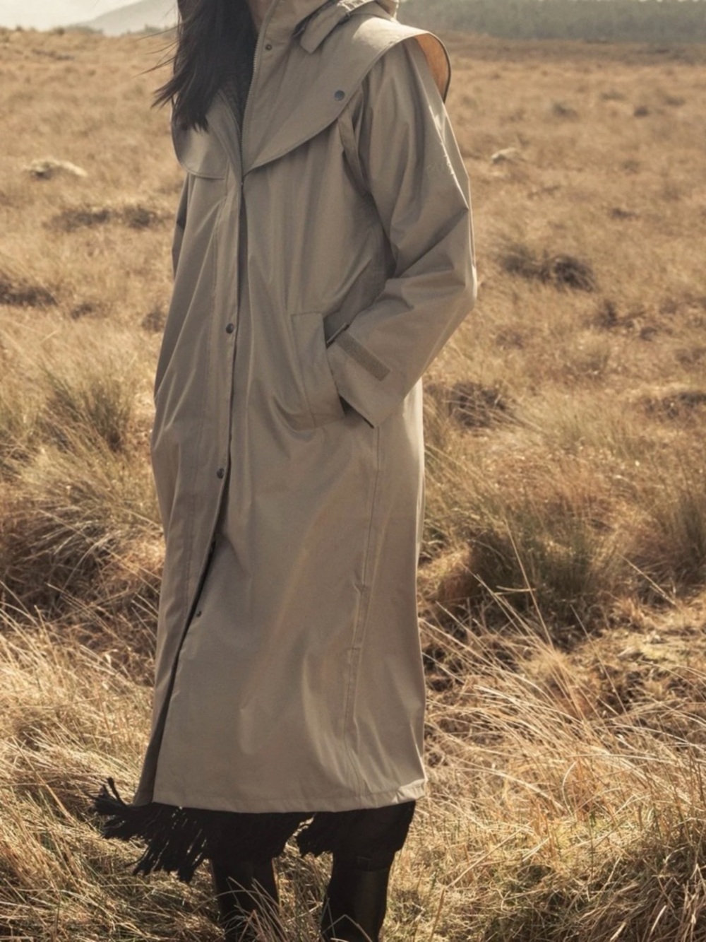 Jack Murphy Ireland MALVERN WATERPROOF COAT - CHINCHILLA Size 12
